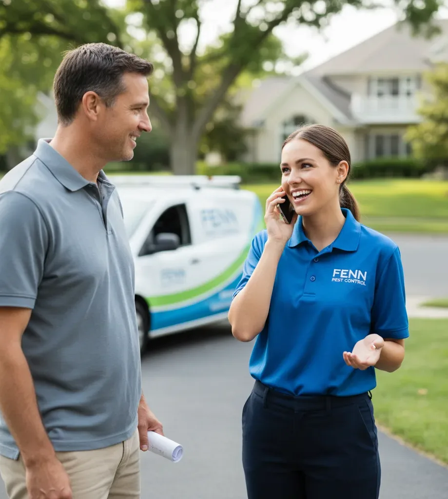 Fenn Pest Control customer support in Dedham